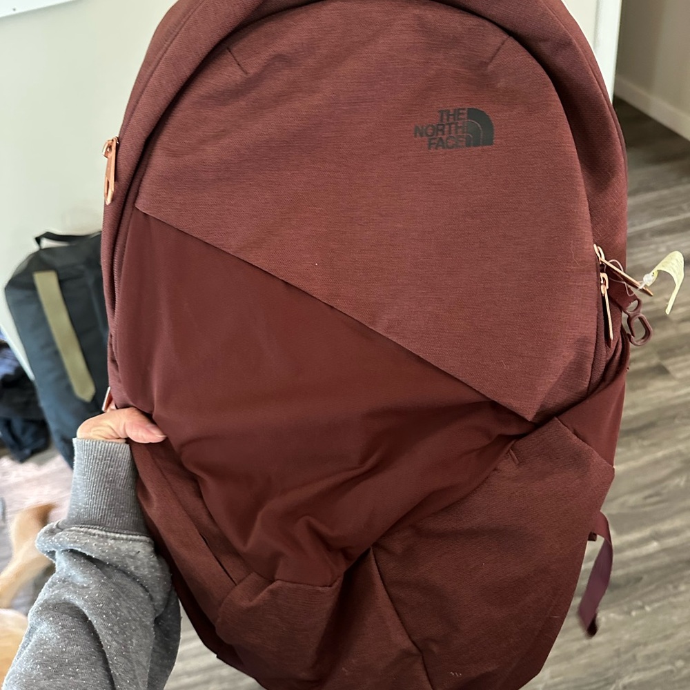 The North Face Men's Burgundy Backpack